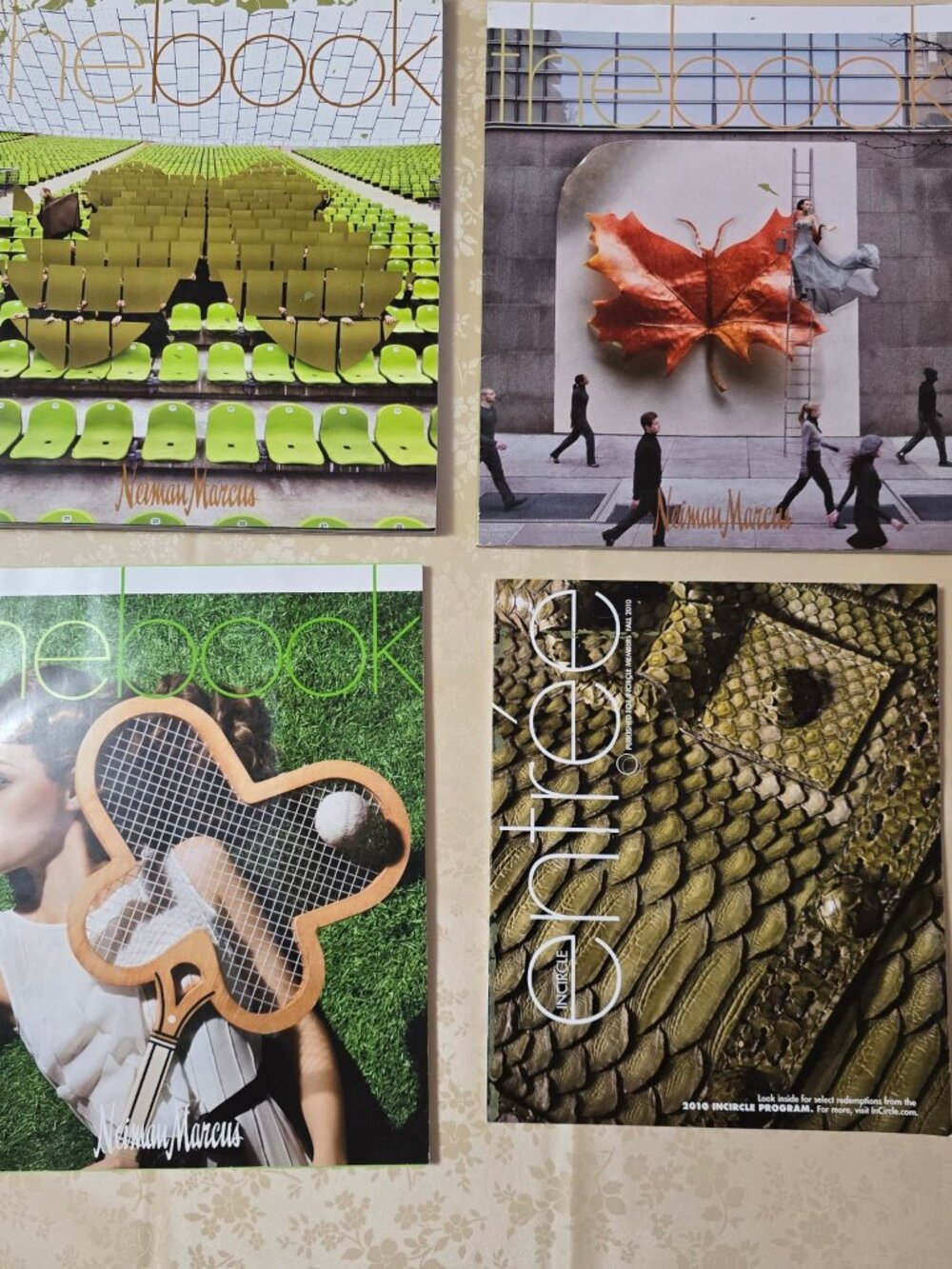 Vintage 2010 Neiman Marcus The Book Set of 4 Fashion Catalogs